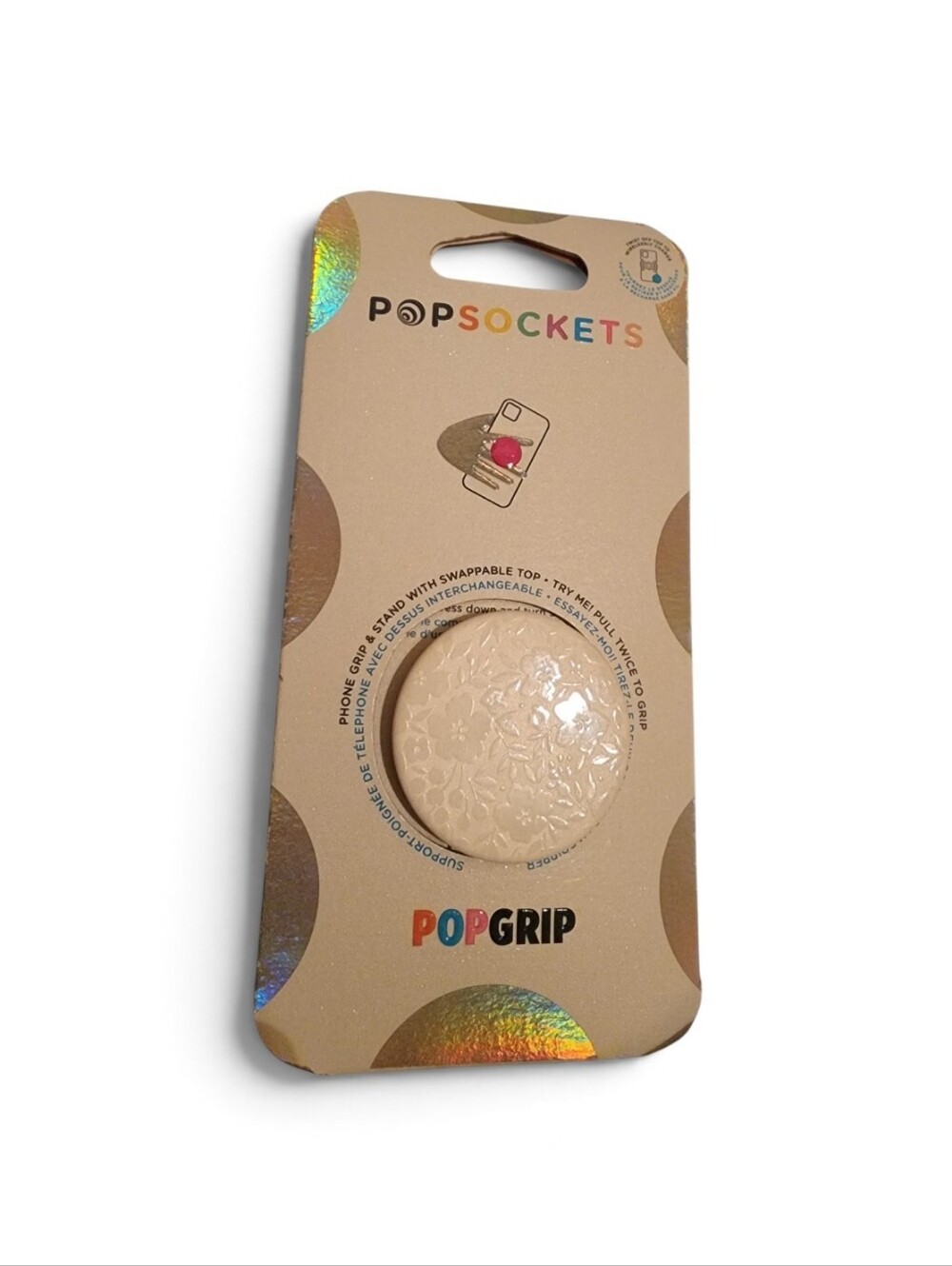 NWT PopSocket PopGrip Blanc Fresh